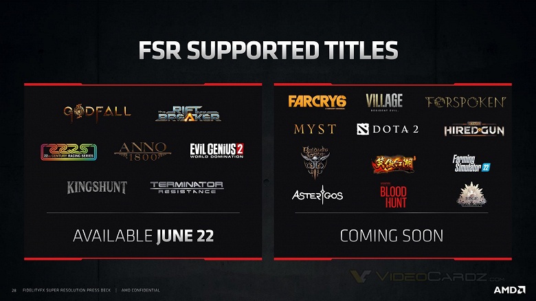 Ответ AMD на Nvidia DLSS уже тут. Технология FidelityFX Super Resolution доступна с сегодняшнего дня